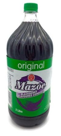 MAZOE BLACKBERRY FLAVOURED SYRUP (2L)