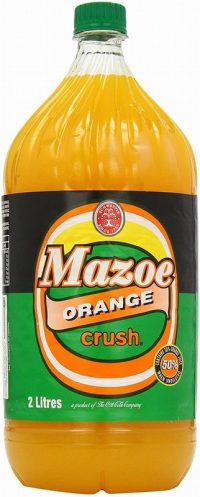 MAZOE ORANGE FLAVOURED SYRUP (2L)