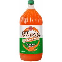 MAZOE PEACH FLAVOURED SYRUP (2L)