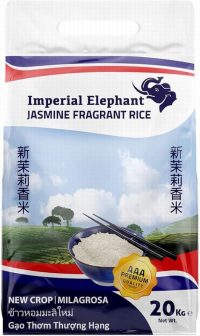 IMPERIAL ELEPHANT JASMIN FRAGRANT RICE (20KG)
