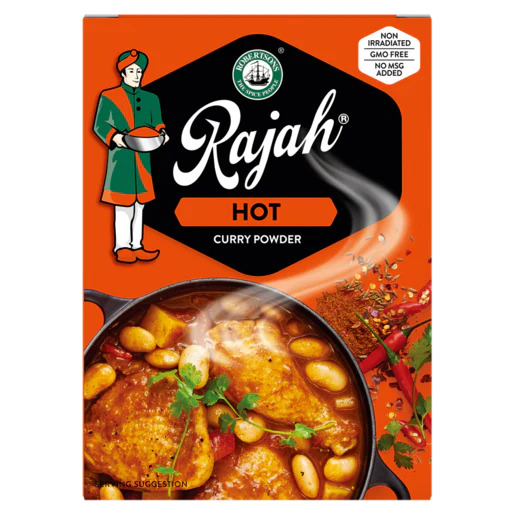 RAJAH HOT CURRY POWDER (100G)