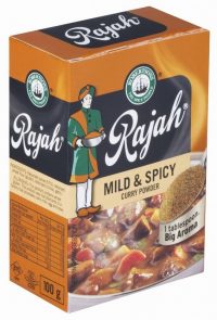 RAJAH MILD & SPICY CURRY POWDER (100G)