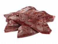 FRESH SLICED BEEF/OX LIVER (~1KG)