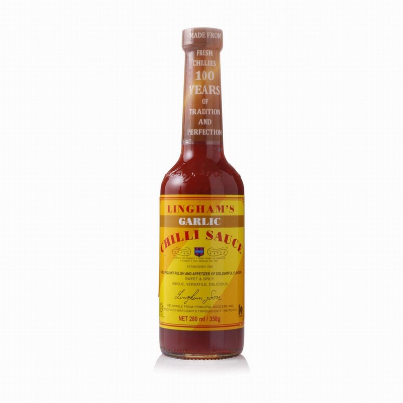 LINGHAM'S GARLIC CHILLI SAUCE (280ML)