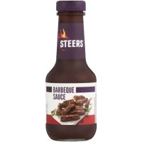 STEERS BBQ SAUCE GLASS BOTTLE (375ML)