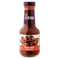 STEERS PERI PERI SAUCE GLASS BOTTLE (375ML)