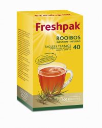 FRESHPAK ROOIBOS TAGLESS TEABAGS (40 BAGS)