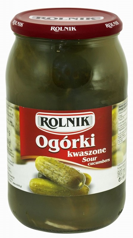 ROLNIK SOUR CUCUMBERS (900ML)