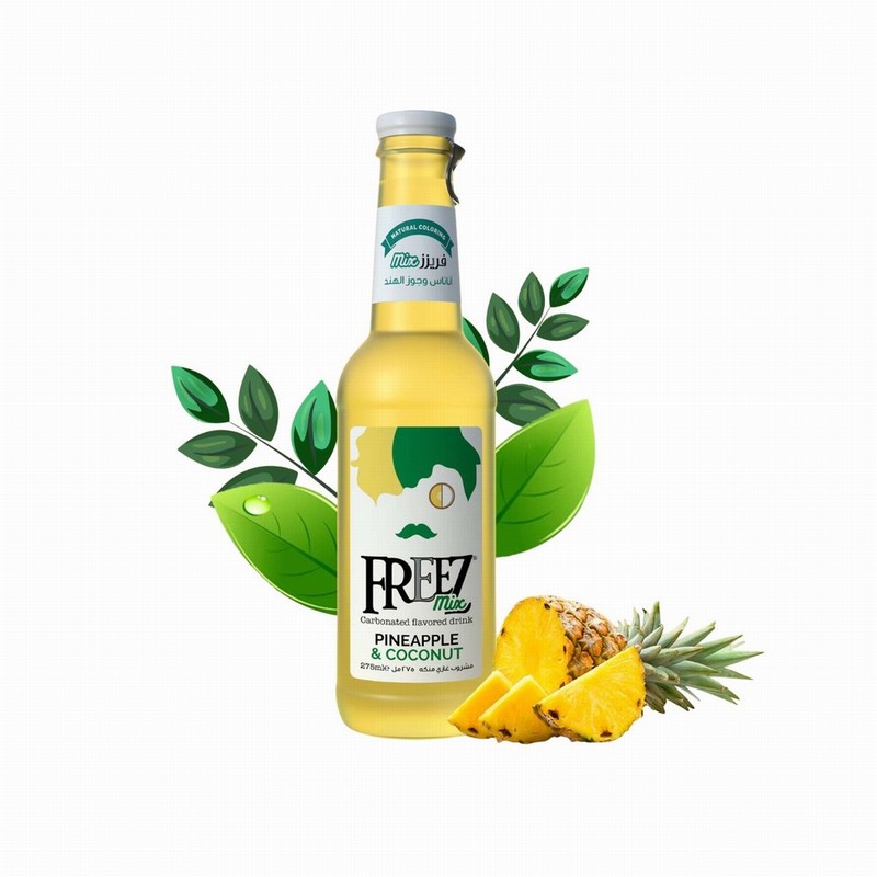 FREEZE MIX DRINK PINEAPPLE & COCONUT (275ML) - Image 2