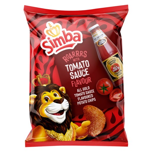 SIMBA ALL GOLD TOMATO SAUCE CRISPS (120G)