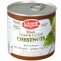 CLEMENT FAUGIER WHOLE PEELED & COOKED CHESTNUTS (240G)