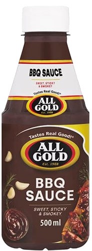 ALL GOLD – BBQ SAUCE (500ML)