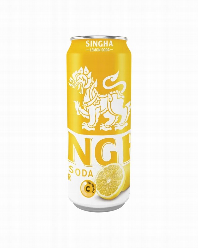 SINGHA ZERO SUGAR LEMON SODA (330ML)