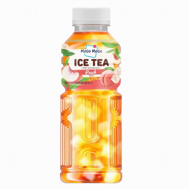 MOGU MOGU ICE TEA PEACH (450ML)