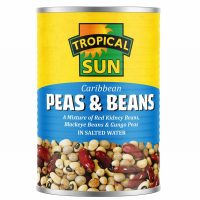 TROPICAL SUN CARRIBEAN PEAS & BEANS (400G)