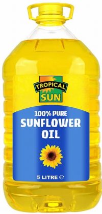 TROPICAL SUN PURE SUNFLOWER OIL (5L)