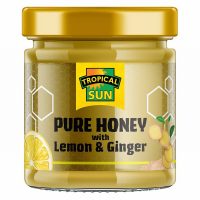 TROPICAL SUN PURE HONEY WITH LEMON & GINGER (250G)