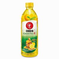OISHI GREEN TEA WITH HONEY LEMON (500ML)