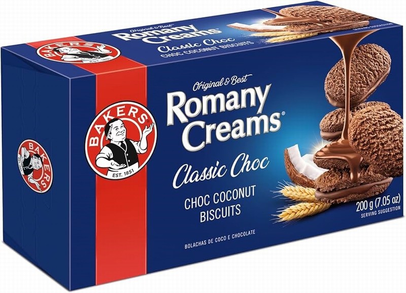 BAKERS ROMANY CREAMS CLASSIC CHOC (200g)