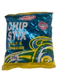 WILLARDS CHIPSTIX SALT & VINEGAR (35G)