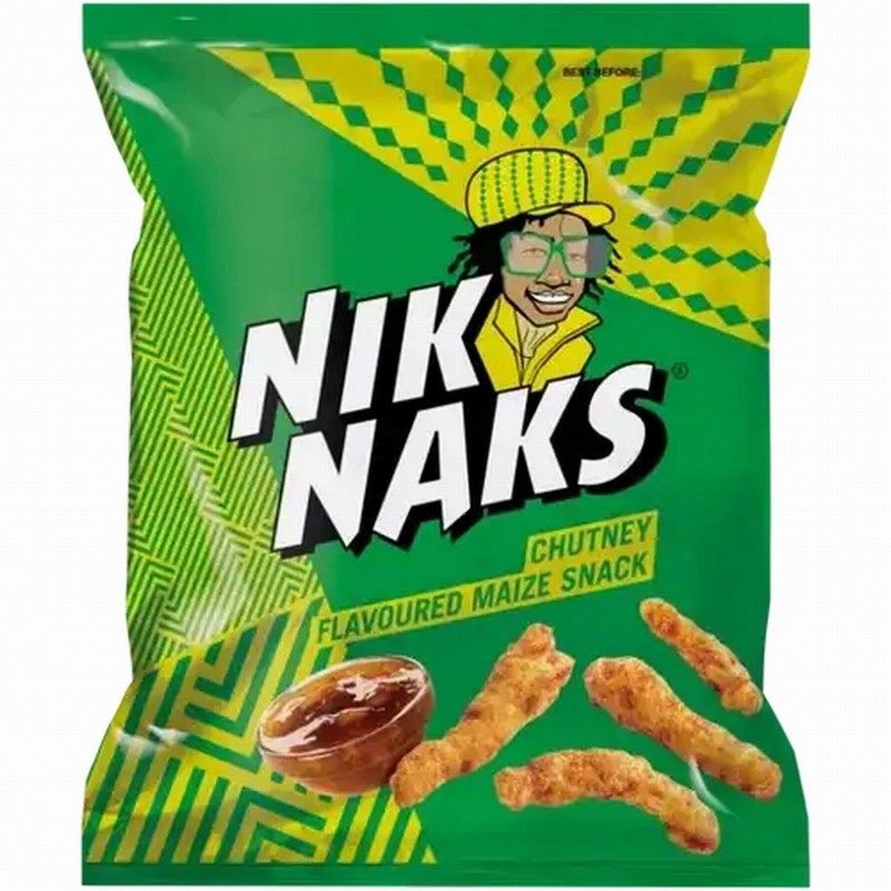 SOUTH AFRICAN NIK NAKS CHUTNEY FLAVOUR (135G)