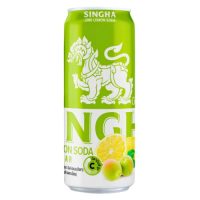 SINGHA LEMON SODA UME (330ML)