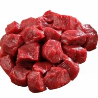 FRESH BONELESS DICED BEEF (~1KG)